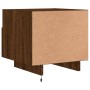 Mesitas de noche con luces LED 2 uds marrón roble 40x39x37 cm by , Nightstands - Ref: Foro24-836811, Price: 75,32 €, Discount: %