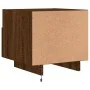 Nachttische mit LED-Lichtern, 2 Stück, Eiche Braun, 40x39x37 cm. von , Nachttische - Ref: Foro24-836811, Preis: 74,38 €, Raba...