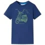 Camiseta infantil azul oscuro 104 by , Kids T-shirts - Ref: Foro24-11655, Price: 7,93 €, Discount: %
