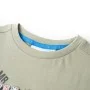 Kinder T-Shirt in hellem Khaki, Größe 128. von , Kinder-T-Shirts - Ref: Foro24-12567, Preis: 7,93 €, Rabatt: %