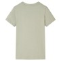 Kinder T-Shirt in hellem Khaki, Größe 104. von , Kinder-T-Shirts - Ref: Foro24-12565, Preis: 8,00 €, Rabatt: %