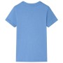 Camiseta infantil azul medio 140 de , Camisetas para niños - Ref: Foro24-11743, Precio: 8,28 €