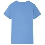 Medium blue children's t-shirt 140 by , Kids T-shirts - Ref: Foro24-11743, Price: 8,19 €, Discount: %