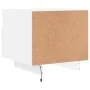 Bedside tables with LED lights 2 units white 40x39x37 cm by , Nightstands - Ref: Foro24-836799, Price: 71,55 €, Discount: %