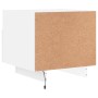 Nachttische mit LED-Leuchten 2 Einheiten weiß 40x39x37 cm von , Nachttische - Ref: Foro24-836799, Preis: 73,75 €, Rabatt: %