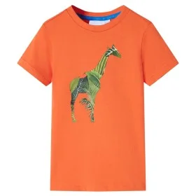 Orangefarbenes Kinder-T-Shirt 128 von , Kinder-T-Shirts - Ref: Foro24-12272, Preis: 8,06 €, Rabatt: %