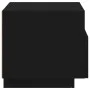 Nightstand with LED lights black 40x39x37 cm by , Nightstands - Ref: Foro24-836800, Price: 58,33 €, Discount: %