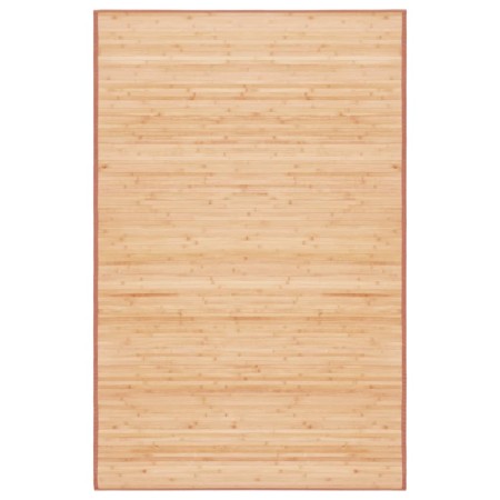 Alfombra de bambú marrón 100x160 cm de vidaXL, Alfombras - Ref: Foro24-247207, Precio: 49,82 €, Descuento: %