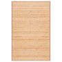 Alfombra de bambú marrón 100x160 cm de vidaXL, Alfombras - Ref: Foro24-247207, Precio: 49,82 €, Descuento: %