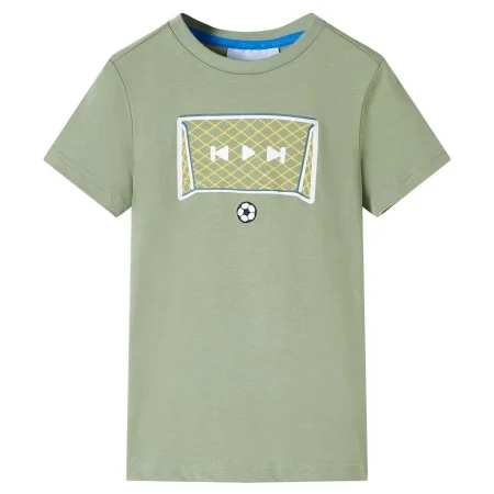 Light khaki children's t-shirt 92 by , Kids T-shirts - Ref: Foro24-12419, Price: 7,99 €, Discount: %