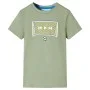 Light khaki children's t-shirt 92 by , Kids T-shirts - Ref: Foro24-12419, Price: 7,99 €, Discount: %