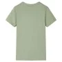 Light khaki children's t-shirt 92 by , Kids T-shirts - Ref: Foro24-12419, Price: 7,99 €, Discount: %