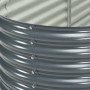 Arriate de acero galvanizado gris 240x80x81 cm de vidaXL, Maceteros y jardineras - Ref: Foro24-45523, Precio: 170,56 €, Descu...