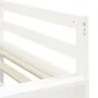 High bed for children with blue pine wood curtains 90x200 cm by , Beds and slatted bases - Ref: Foro24-3207022, Price: 316,46...