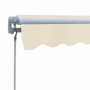 Toldo plegable de operación manual 300 cm crema en Toldos | Comprar online en Foro24