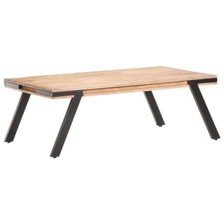 Mesa de centro madera maciza de mango 114x65x40 cm en Mesas de centro | Comprar online en Foro24
