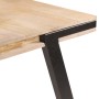 Mesa de comedor de madera maciza de mango 180x90x76 cm en Mesas de cocina y de comedor | Comprar online en Foro24