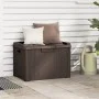 Aufbewahrungsbox für den Garten aus braunem PP, 125 Liter von , Aufbewahrungsboxen für den Außenbereich - Ref: Foro24-364210,...