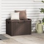 Caja de almacenaje para jardín PP marrón 125 L by , Outdoor storage boxes - Ref: Foro24-364210, Price: 87,95 €, Discount: %