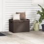 Aufbewahrungsbox für den Garten aus braunem PP, 125 Liter von , Aufbewahrungsboxen für den Außenbereich - Ref: Foro24-364210,...