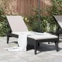 Liegestuhl aus anthrazitgrauem PP 186x60x29 cm von , Liegen - Ref: Foro24-364219, Preis: 105,22 €, Rabatt: %