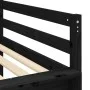 Cama alta para niños con torre madera pino rosa 80x200 cm de , Camas y somieres - Ref: Foro24-3207071, Precio: 284,99 €, Desc...