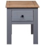 Massiver Kiefernholz-Nachttisch in Panama-Grau, 46x40x57 cm. von vidaXL, Nachttische - Ref: Foro24-282692, Preis: 50,87 €, Ra...