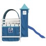 Hochbett für Kinder mit blauem Kiefernholzturm 90x200 cm von , Betten und Lattenroste - Ref: Foro24-3207103, Preis: 349,18 €,...