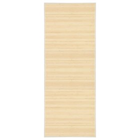 Naturfarbener Bambusteppich 80x200 cm von vidaXL, Teppiche - Ref: Foro24-247198, Preis: 38,16 €, Rabatt: %