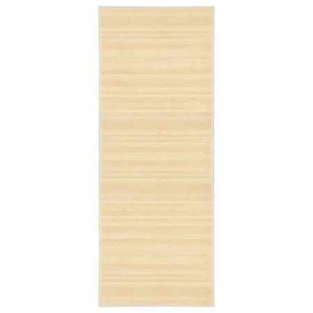 Alfombra de bambú color natural 80x200 cm de vidaXL, Alfombras - Ref: Foro24-247198, Precio: 31,00 €, Descuento: %