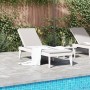 Tumbona de PP blanco 186x60x29 cm de , Tumbonas - Ref: Foro24-364215, Precio: 115,57 €