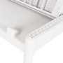 Tumbona de PP blanco 186x60x29 cm de , Tumbonas - Ref: Foro24-364215, Precio: 115,57 €