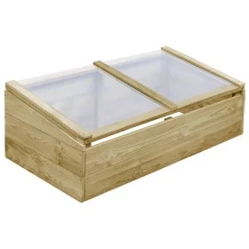 Gewächshaus aus imprägniertem Kiefernholz, 100 x 50 x 35 cm von vidaXL, Gewächshäuser - Ref: Foro24-45304, Preis: 83,26 €, Ra...