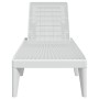 Weiße PP-Liege 186x60x29 cm von , Liegen - Ref: Foro24-364220, Preis: 84,49 €, Rabatt: %