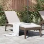 Brown PP lounger 186x60x29 cm by , Loungers - Ref: Foro24-364217, Price: 97,67 €, Discount: %