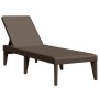 Braune PP-Liege 186x60x29 cm von , Liegen - Ref: Foro24-364217, Preis: 103,68 €, Rabatt: %