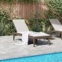 Brown PP lounger 186x60x29 cm by , Loungers - Ref: Foro24-364217, Price: 97,67 €, Discount: %