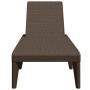 Braune PP-Liege 186x60x29 cm von , Liegen - Ref: Foro24-364217, Preis: 103,68 €, Rabatt: %