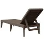 Brown PP lounger 186x60x29 cm by , Loungers - Ref: Foro24-364217, Price: 97,67 €, Discount: %