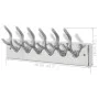 Garderobenständer 2 Einheiten aus silbernem Aluminium von , Hut- und Garderobenständer - Ref: Foro24-278752, Preis: 76,88 €, ...