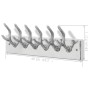 Garderobenständer 2 Einheiten aus silbernem Aluminium von , Hut- und Garderobenständer - Ref: Foro24-278752, Preis: 76,88 €, ...