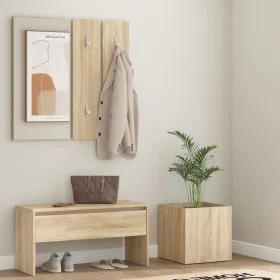 Sonoma Oak Plywood Hallway Furniture Set by , Wardrobes - Ref: Foro24-3082056, Price: 94,42 €, Discount: %