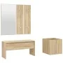 Flurmöbel-Set aus Sonoma-Eichensperrholz von , Kleiderschränke - Ref: Foro24-3082056, Preis: 94,42 €, Rabatt: %