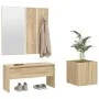 Flurmöbel-Set aus Sonoma-Eichensperrholz von , Kleiderschränke - Ref: Foro24-3082056, Preis: 94,42 €, Rabatt: %