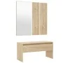 Flurmöbel-Set aus Sonoma-Eichensperrholz von , Kleiderschränke - Ref: Foro24-3082056, Preis: 94,42 €, Rabatt: %