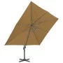 Ampelschirm mit taupegrauem Aluminiummast 400x300 cm von vidaXL, Sonnenschirme - Ref: Foro24-44639, Preis: 340,81 €, Rabatt: %