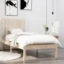 Solid wood bed frame 90x190 cm by , Beds and slatted bases - Ref: Foro24-3104028, Price: 82,06 €, Discount: %