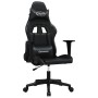 Silla gaming cuero sintético negro en Sillas gaming | Comprar online en Foro24