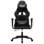 Silla gaming cuero sintético negro en Sillas gaming | Comprar online en Foro24