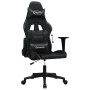 Silla gaming cuero sintético negro en Sillas gaming | Comprar online en Foro24